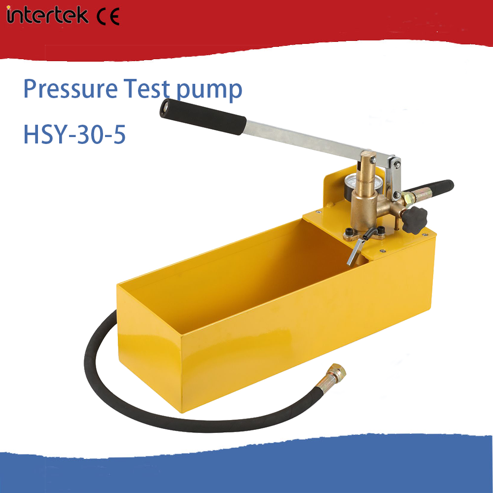 Tipos de bombas de prueba y su selección